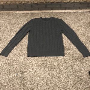 Old Navy Grey Wool Crewneck Sweater
